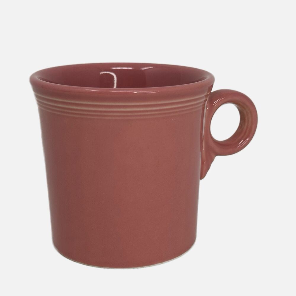 Fiesta Ware Coffee Cup Mug Homer Laughlin HLC Ring Handle PINK